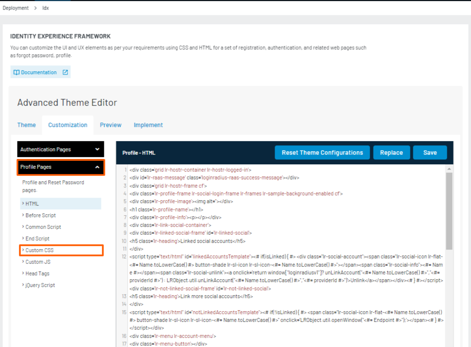 IDX Profile Pages IDX Profile Pages