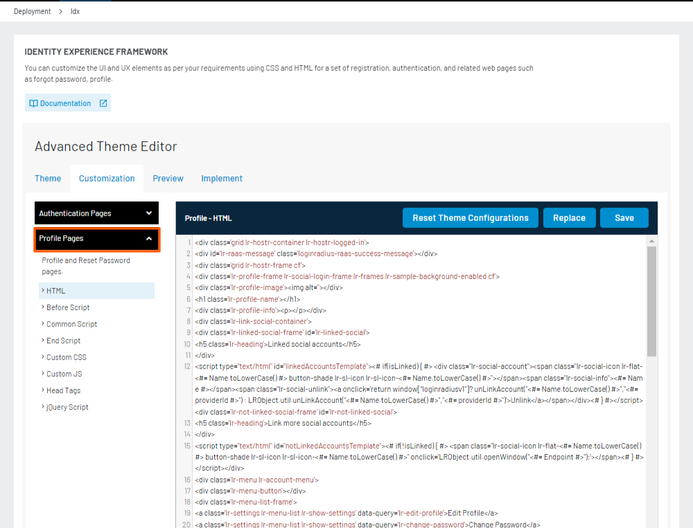 IDX Profile Pages IDX Profile Pages