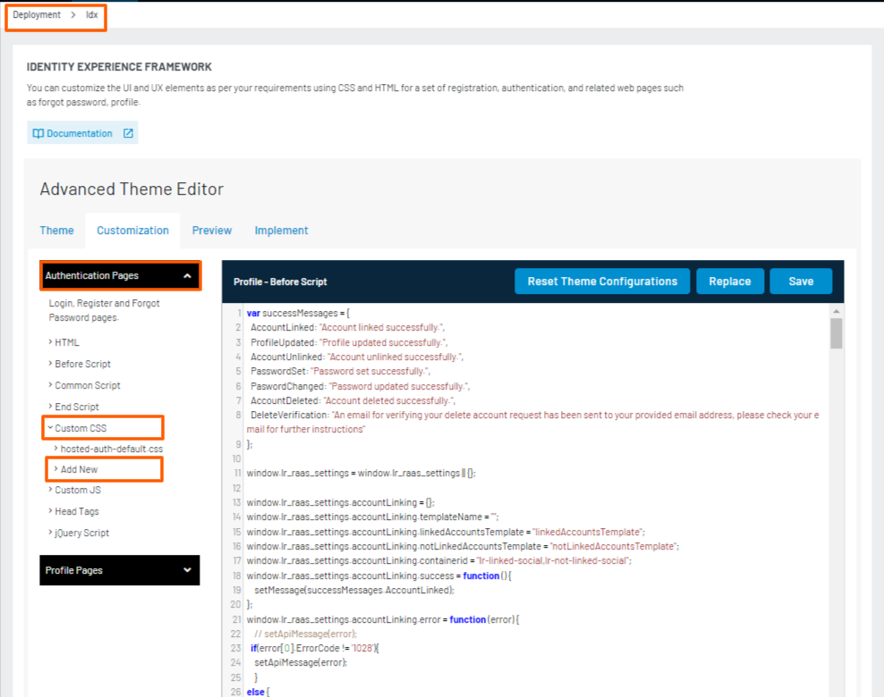 IDX Custom CSS Add New IDX Custom CSS Add New
