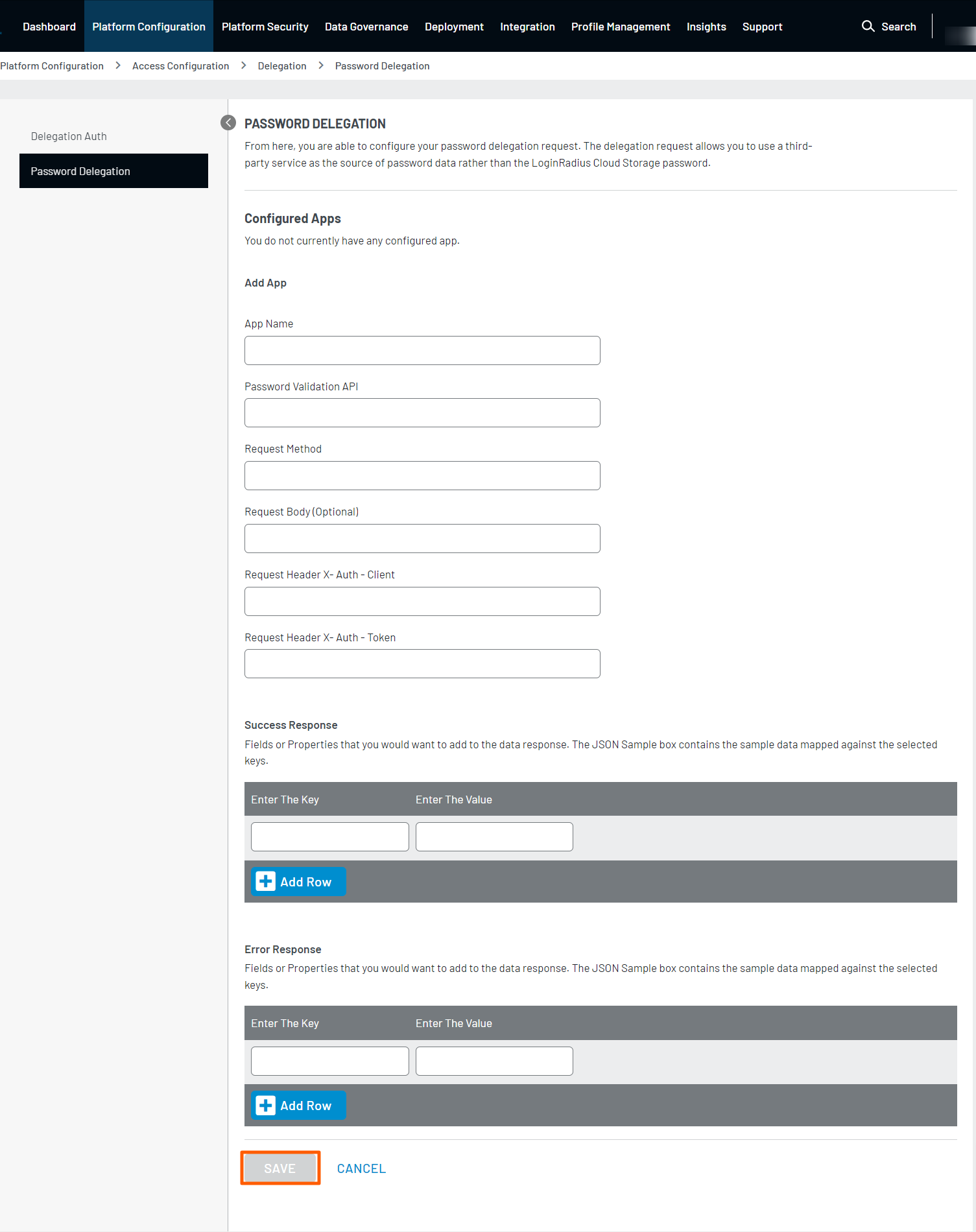 Password Delegation Password Delegation