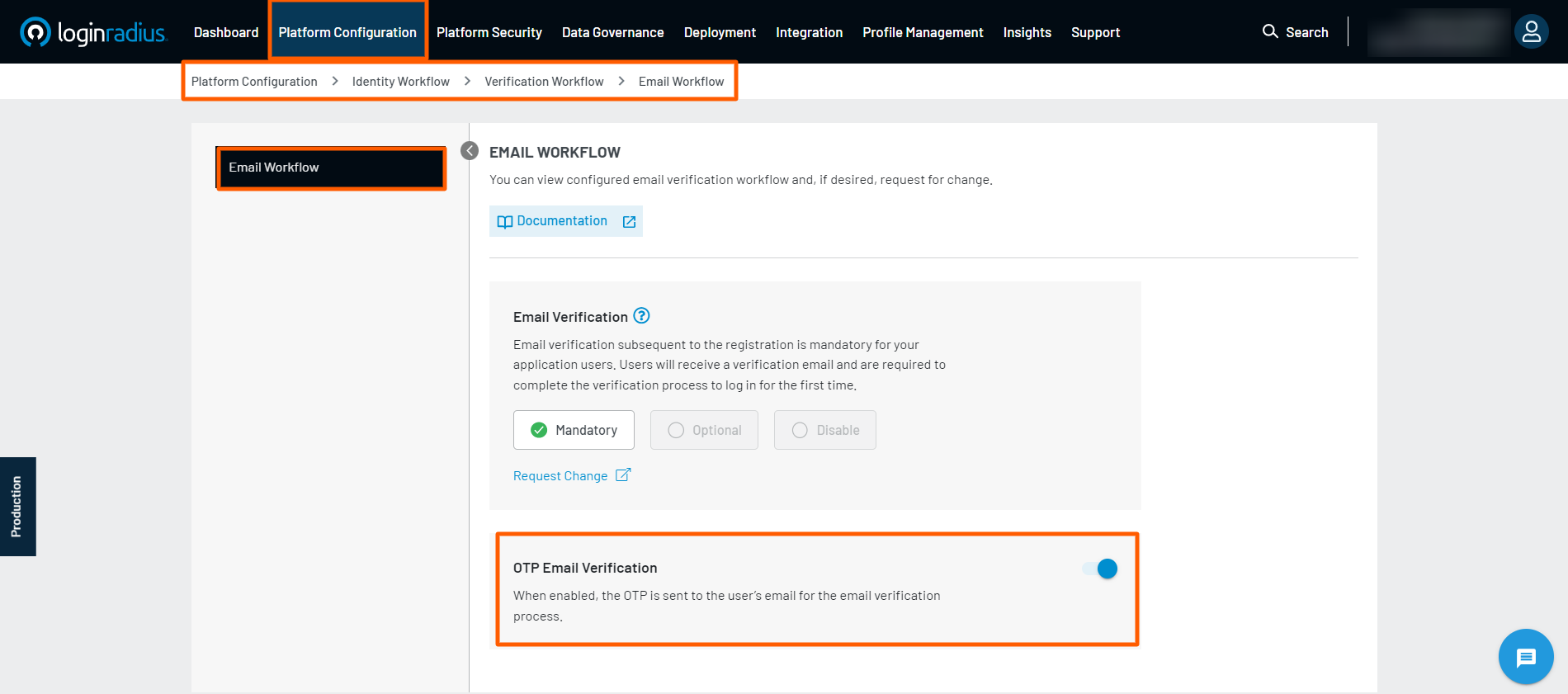 OTP Email Verification Flow OTP Email Verification Flow