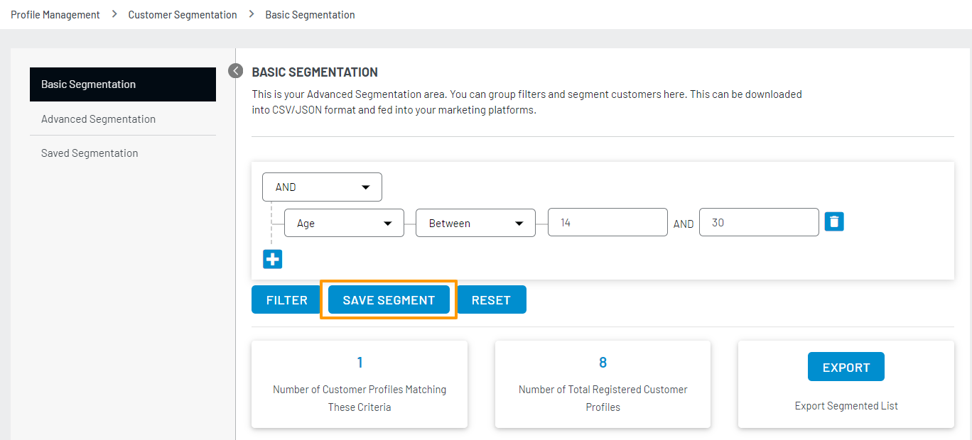 Basic Segmentation Basic Segmentation
