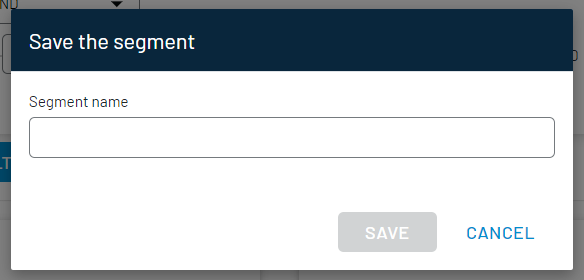 Basic Segmentation Basic Segmentation