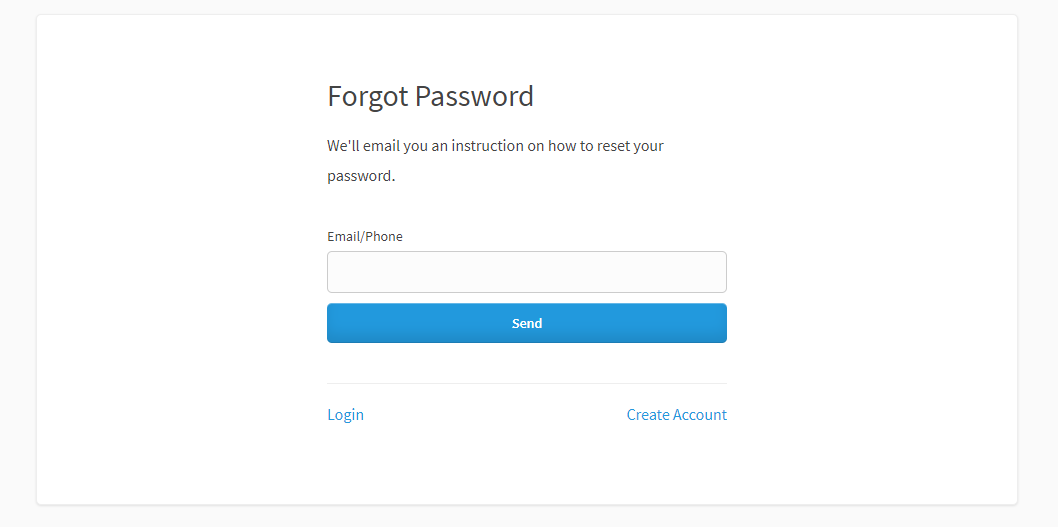 Forgot password enter image description here