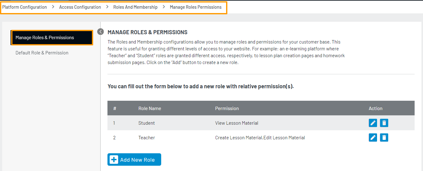 Roles, Permissions and Context Roles, Permissions and Context