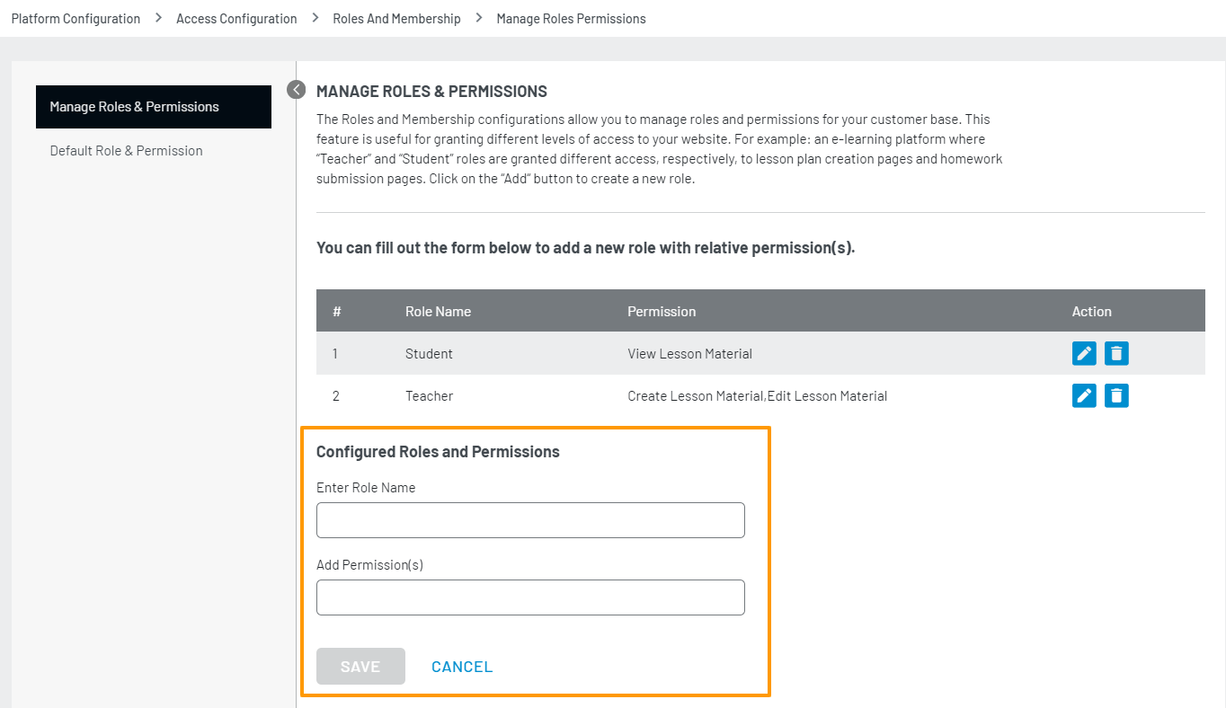 Roles, Permissions and Context Roles, Permissions and Context